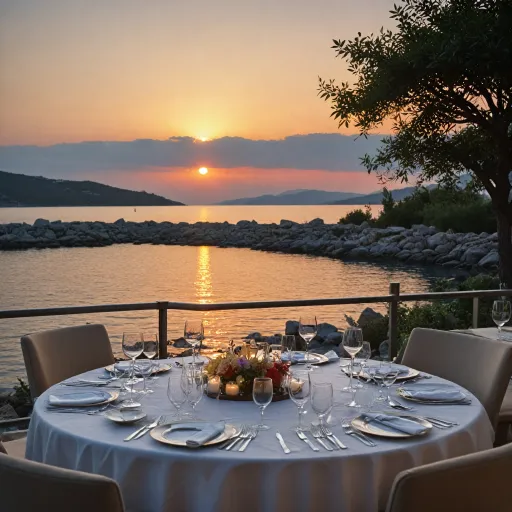 Fine dining experiences through luxury and premium hotel booking websites in Bodrum